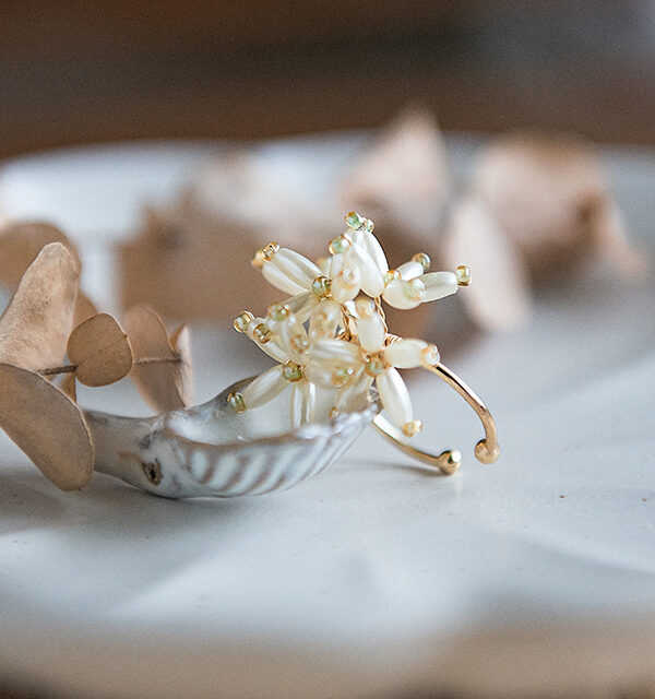 Libby的小花園//黃色小花//花團戒指 | Libby's Little Garden - Yellow Flowers - Flower Cluster Ring